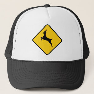 Casquette Signe de croisement de cerfs communs