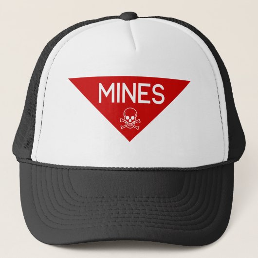 CASQUETTE SIGNE DE MINES | SIGNAGE | SYMBOLE (Devant)