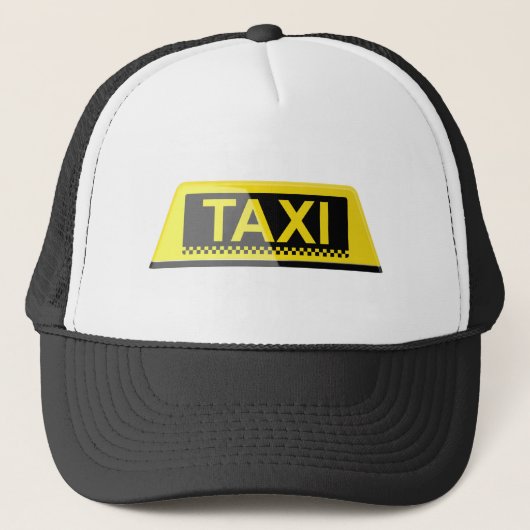 Casquette Signe de taxi (Devant)