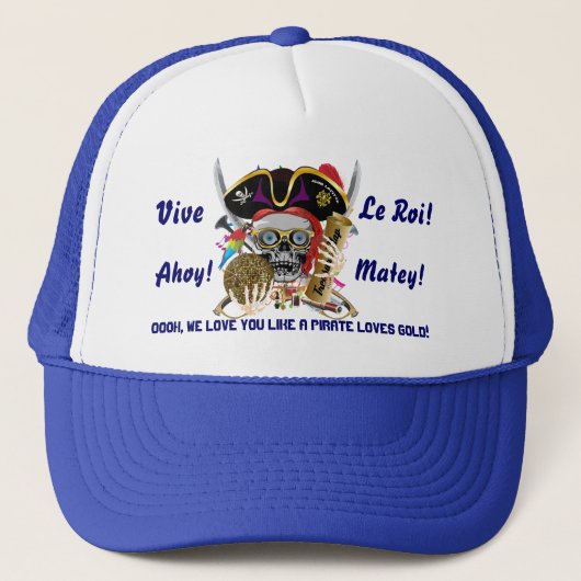 Casquette Signe du Roi All Styles Important View de pirate (Devant)