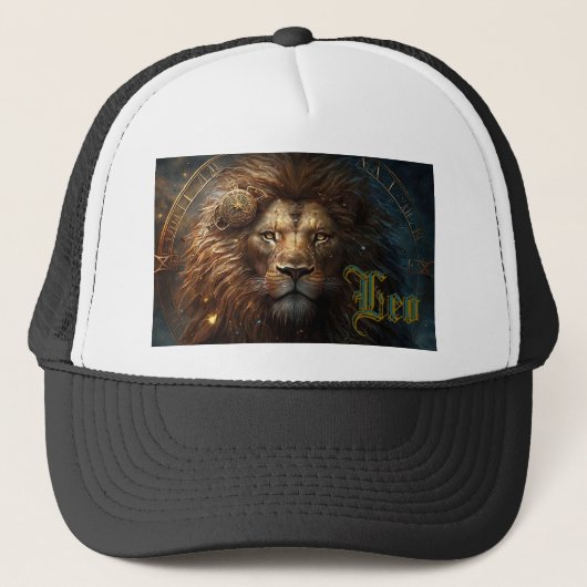Casquette Signe du zodiaque Lion (Devant)