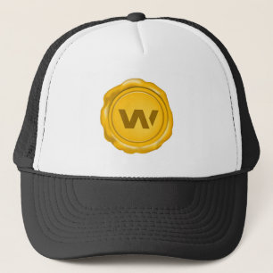 Casquette Signe frais de pièce de monnaie de Cryptocurrency