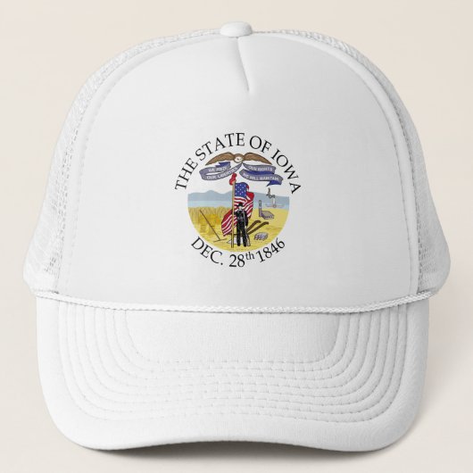 Casquette signe Iowa (Devant)