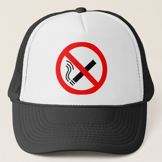 Casquette Signe NO Smoking - Signal UK (Devant)