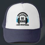 Casquette S'Il Vous Plaît, Soyez Semblable Que J'Ai Une Sens<br><div class="desc">Sensibiliser les gens sensibles au bruit et à certains sons. Beaucoup de personnes atteintes d'autisme ou de syndrome d'Asperger ont une misophonie,  alors s'il vous plaît soyez tranquille et gentil quand vous le pouvez. Un casque cool s'articule autour de la citation de ce casquette.</div>