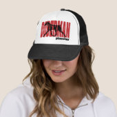 Casquette Silhouette de dobermann, se déplaçant (En situation)