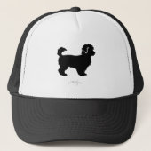 Casquette Silhouette de Maltipoo (Devant)