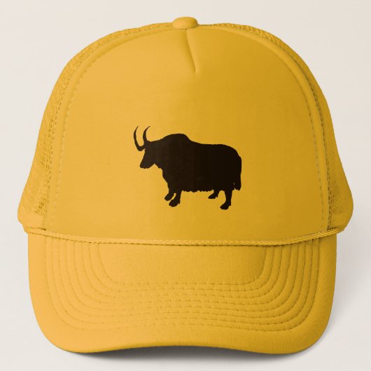 Casquette Silhouette de yack (Devant)