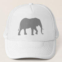 Silhouette d'éléphant africain