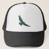 Casquette Silhouette d'oiseaux Predator Raptor Hawk (Devant)