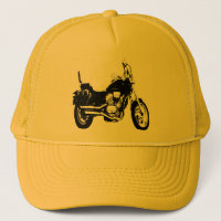 Silhouette fraîche de vélo de moto