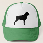 Casquette Silhouette Rottweiler (Devant)