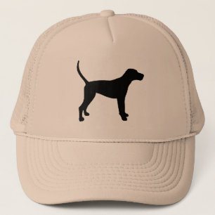 Casquette silhouette treeing de coonhound de marcheur