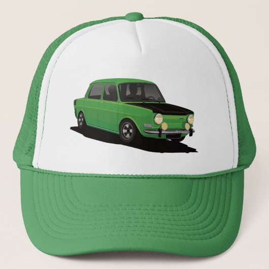 Casquette Simca Rallye 1000 | 9 options de couleur de (Devant)