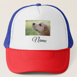 Casquette Simple animal coloré ajouter un nom photo jeté per