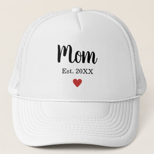 Casquette Simple Classique Chic Cute Maman Est Year Little H (Devant)
