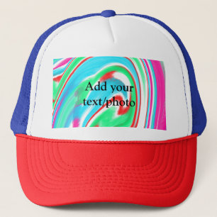 Casquette Simple coulée de marbre acrylique ajoutez votre te