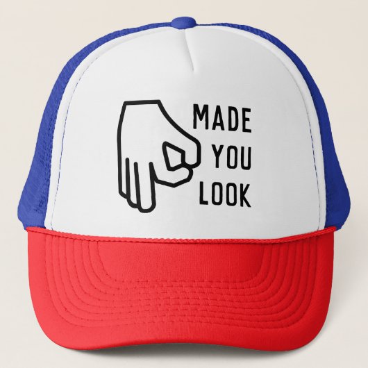 Casquette Simple fait vous le cercle de geste de main de (Devant)