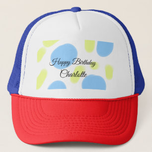 Casquette SIMPLE MINIMAL.CUTIE AJOUTER NOM BÉBÉ joyeux anniv