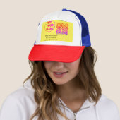 Casquette Simple minimum q r code ajouter logo code d'analys (En situation)