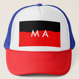 Casquette Simple monogramme ajouter votre nom lettre man min