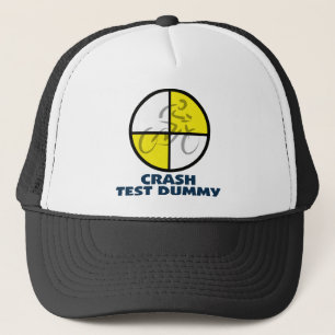 Casquette SIMULACRE d'ESSAI d'ACCIDENT - vélo