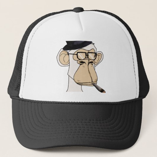 Casquette singe ennuyeux (Devant)