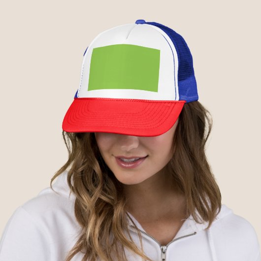 Casquette Site Web avec un Arrière - plan vert et une fronti (En situation)