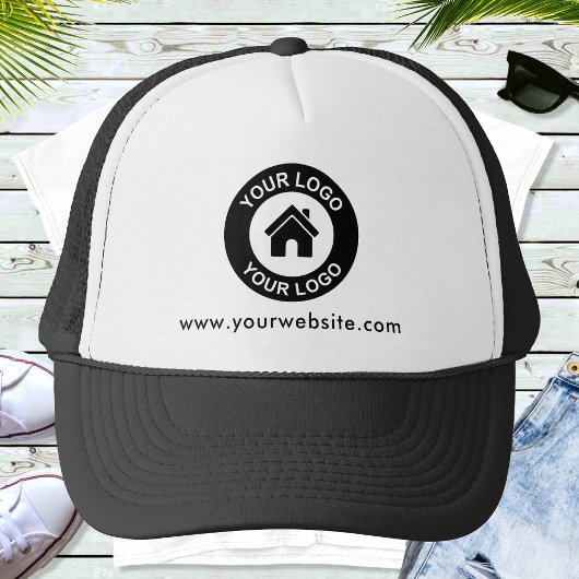Casquette Site Web promotionnel du logo d'entreprise personn