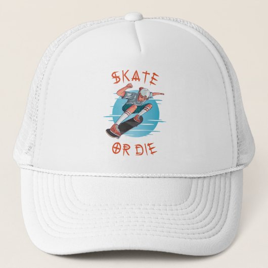 Casquette Skate ou meurs Skateboarder Boy (Devant)