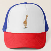 Casquette Skateboard girafe (Devant)