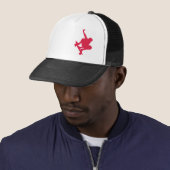 Casquette Skateboard rouge Crimson (En situation)