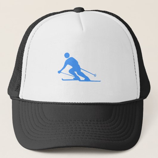 Casquette Ski - Bleu bébé (Devant)