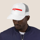 Casquette Ski Red Stripe avec Snowski (En situation)