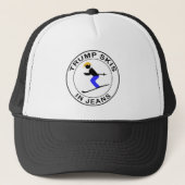 Casquette Skis d'atout dans des jeans (Devant)