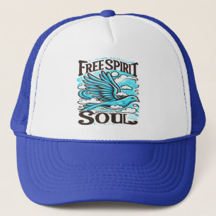 Casquette Sky Bird avec l'esprit et l'âme libres