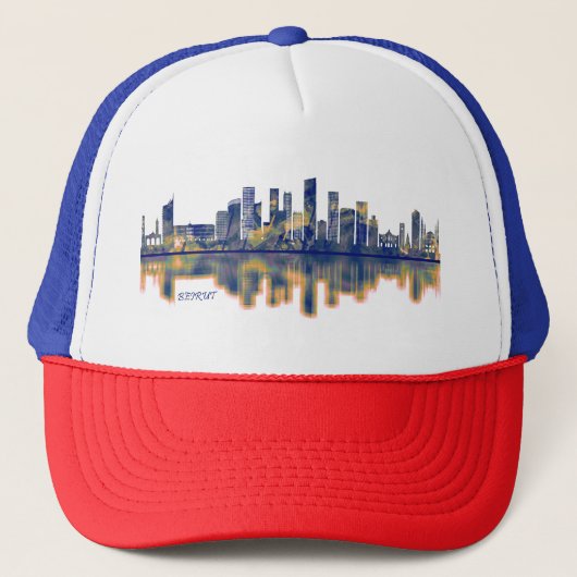 Casquette Skyline de Beyrouth (Devant)