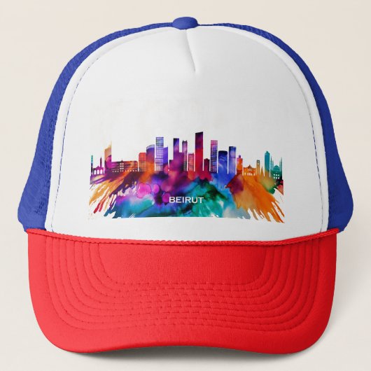 Casquette Skyline de Beyrouth (Devant)