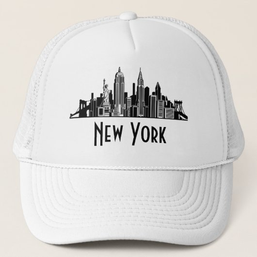 Casquette Skyline de New York (Devant)
