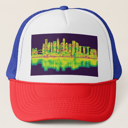 Casquette Skyline de Singapour (Devant)