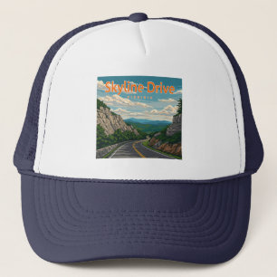 Casquette Skyline Drive Virginia Paysage