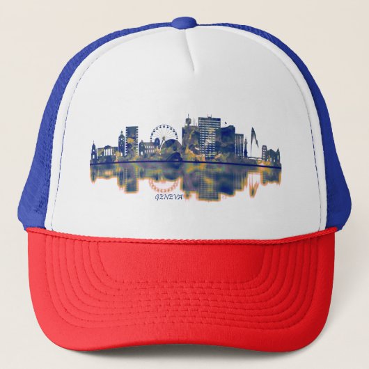Casquette Skyline Genève (Devant)