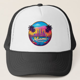 Casquette Skyline Miami City Floride