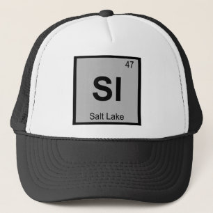 Casquette Sl - Salt Lake City Utah Chimie Tableau Périodique
