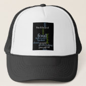 Casquette Slam Dunk of Words : Jeu de basket-ball des champi (Devant)