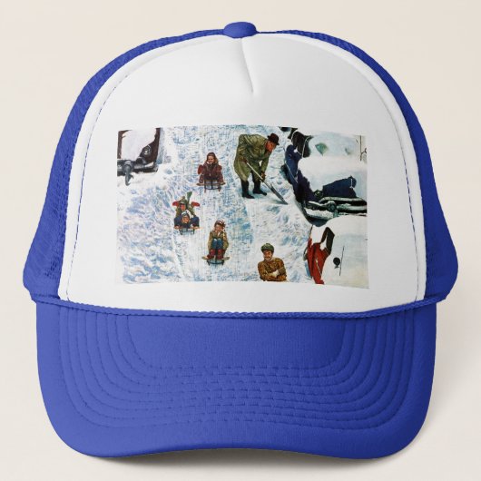 Casquette Sledding et creuser (Devant)