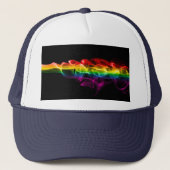 Casquette SlipperyJoe's fumée vif arc-en-ciel célébré (Devant)