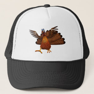 Casquette SlipperyJoe's Thanksgiving gobble de manière respo