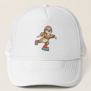 Casquette Sloth as Skater avec Patins Inline