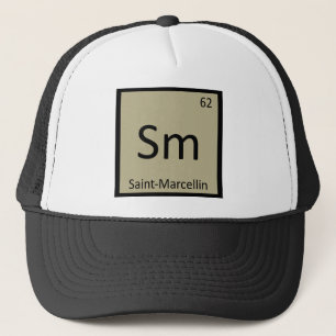 Casquette Sm - Fromage de Saint-Marcellin Symbole de Chimie